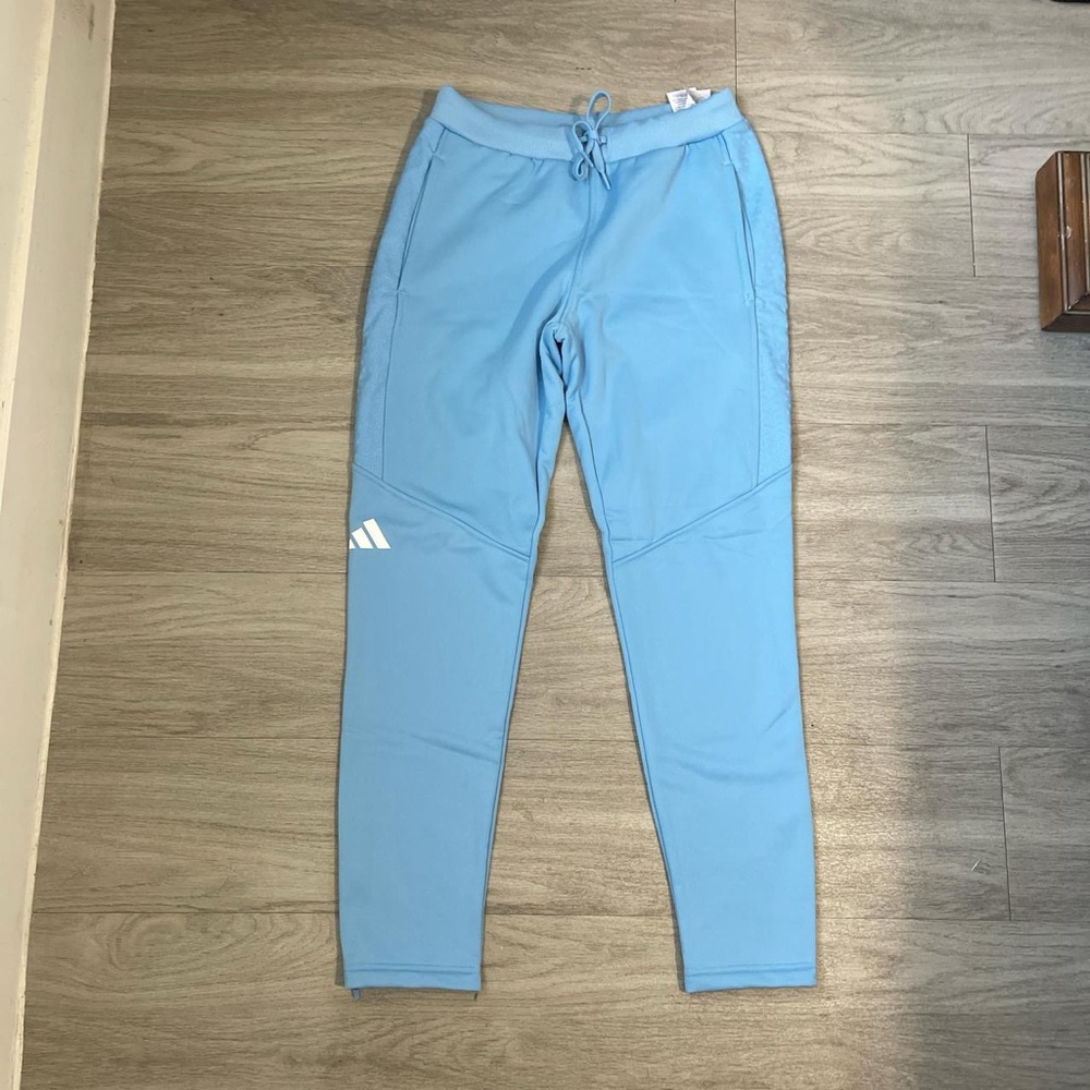Adidas Sample rare sky blue fleece sweatpants size M